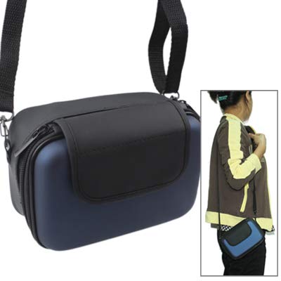 MEI AQL Portable Digital Camera Bag With Strap(Dark Blue) LONG