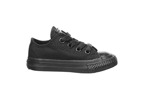 Converse Chuck Taylor OX Baby Toddlers Shoes Black 714786f (4 M US)2
