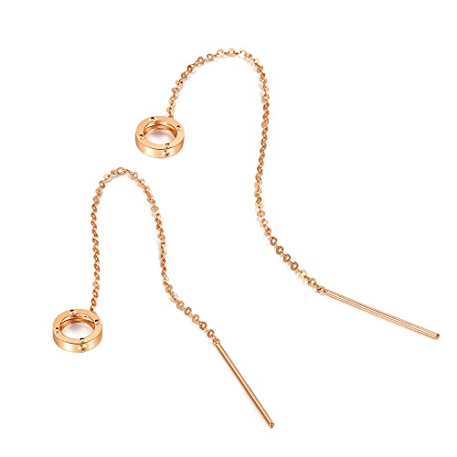 CHOW SANG SANG Delicate Gold 18K Rose Gold Intertwined Hoops, Hoops Earring Necklace for Women 91979N 91979E 91978E4