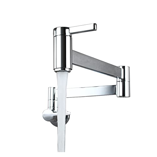 Grifo de cocina de doble interruptor y brazo plegable 8
