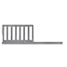 Evolur Toddler Rail Storm Grey