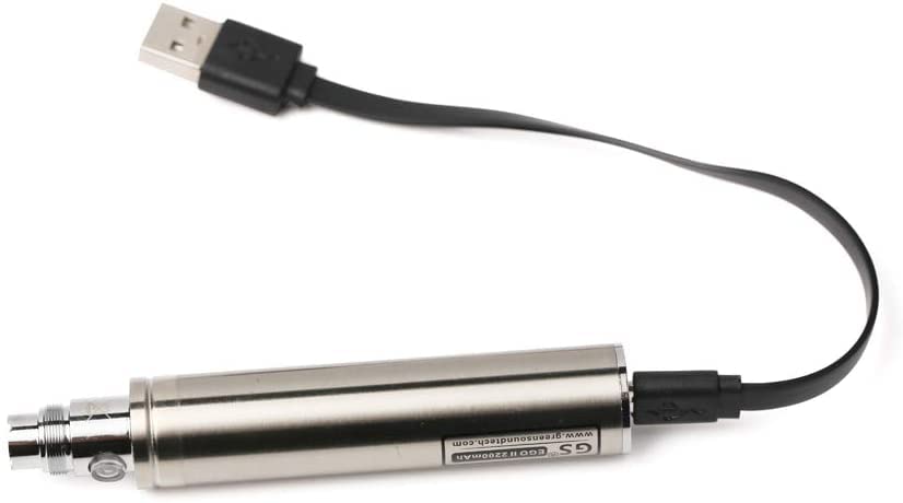 Electronic Cigarette, 2018 Enhanced GS EGO II 2200mAh E-Cigarette Vape  Battery with Micro USB Charger 510 E-Shisha E-Cigar Vaporizer Nicotine Free 