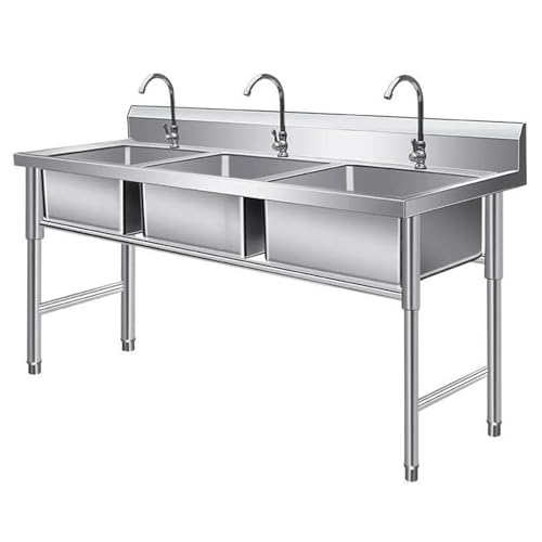 Évier de cuisine 3 bacs pour optimiser l'espace et simplifier le nettoyage - 2