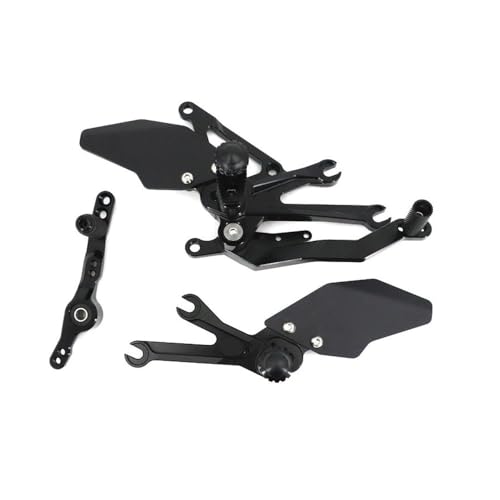 Kit repose-pieds arrière YZF R7 2021-2023 en aluminium avec levier de vitesse