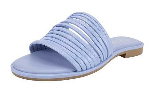 ITALIAN Shoemakers Monet Women's Sandal, banded low heel sandal for Women