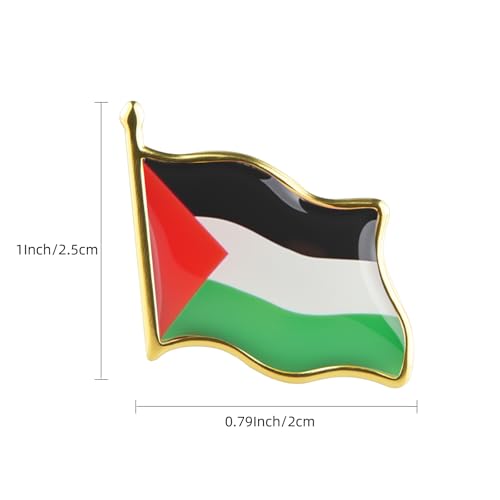 Image of Country Flag Brooch Metal Alloy Souvenir Pin Shirt Hat Backpack Jewelry Accessories Decoration Party Christmas Gift Badge International Travel Pin