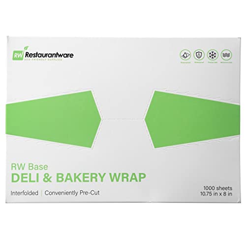 Restaurantware RWP0739C-1000 Rw Base 10.75 X 8 Inch Plastic Deli Sheets 1000 Interfolded Butcher Plastic Wraps thumb #8
