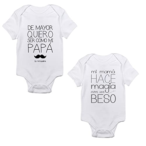 MIMUSELINA Pack Bodies 100% ALGODÓN...