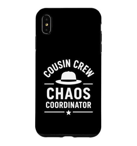 Squad Family Reunion Humor Cousin Crew Chaos Coordinator �X�}�z�P�[�X iPhone XS Max �p