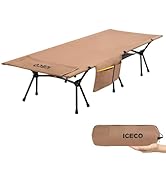 Amazon.co.jp: Upgrade ICECO キャンプコット 2WAY 1000D 耐荷重180KG