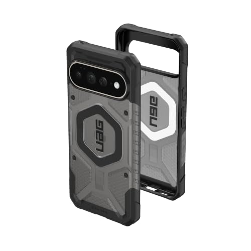 Image of Urban Armor Gear UAG Designed for Google Pixel 11 Pro XL Case, Pathfinder Clear - Compatible with Pixelsnap & Magnetic Charging Transparent Rugged Protective Cover - Ash /Black