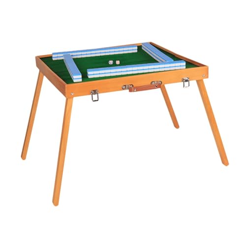 Set de fichas Mahjong Kowaku con mesa plegable y bolsa miniatura 6