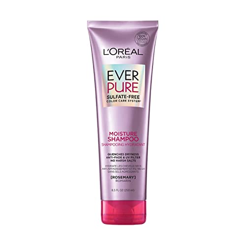 L’Oreal Paris Ever Pure Moisture Shampoo Rosemary, 8.5 Fl Oz (Pack of 2)