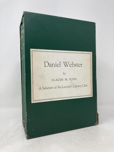 Daniel Webster 2 Volumes [Unknown] B0011MT2ZK Book Cover