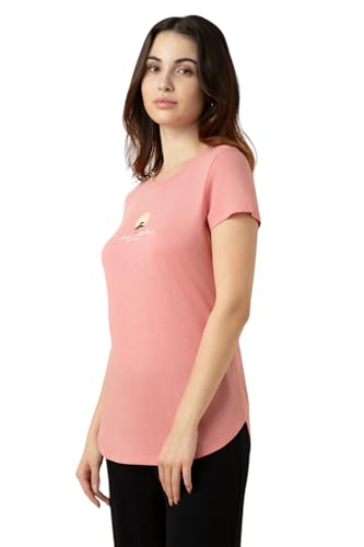 Image of Van Heusen Women's Cotton Regular Fit T-Shirt