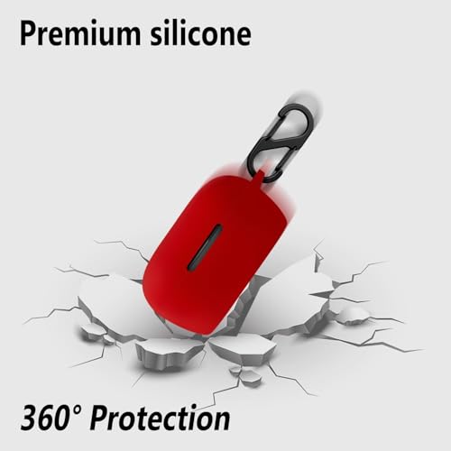 Image of WELFO Soft Silicone Case Cover for Bosee New QuietComfort (2024) (Red)