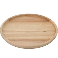Amazon.co.jp: 【3点セット】不二貿易 木製 ラウンドディッシュ