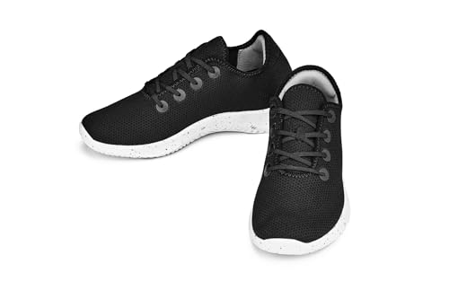 CALTO Men's Invisible Height Increasing Elevator Shoes - Ultra Lightweight Knitted Sporty Sneakers - 2.4 Inches Taller4