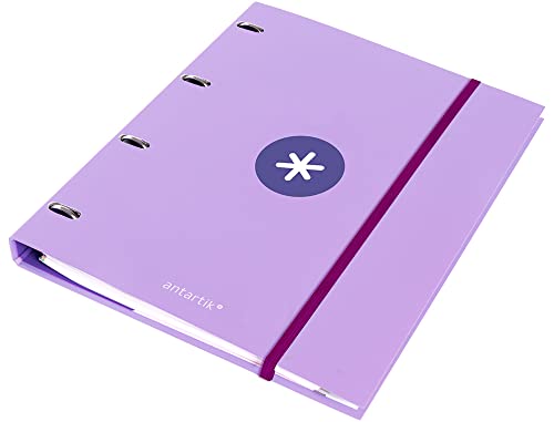 Folder with Refill A4 Liderpapel Antartik Lavender Lilac, Mulberry