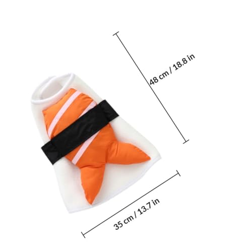 Disfraz de perro Cosplay Sushi L para Halloween miniatura 2