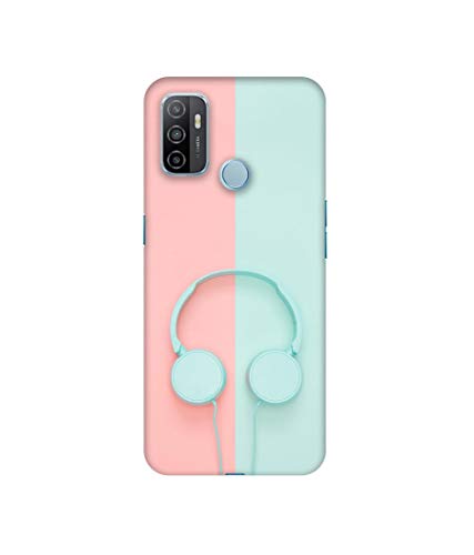 Image of Amazon Brand - Solimo Back Cover for Oppo A53 (Plastic | Multicolour)