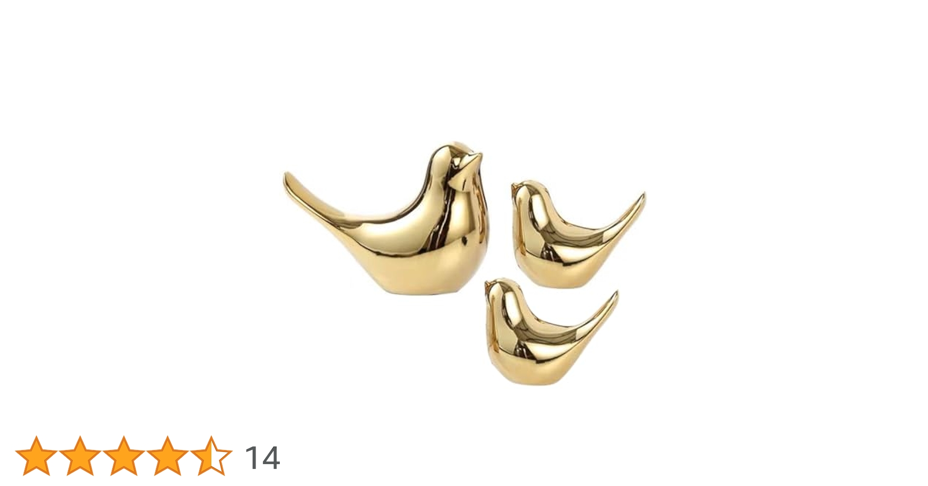 金色　置物　工芸品 Amazon.co.jp: Quikaboo 鳥のオブジェ 縁起物 オブジェ 置物