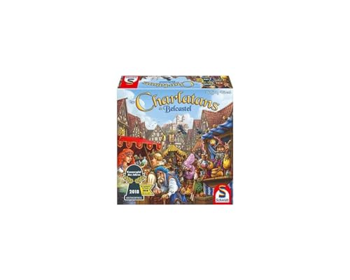 Schmidt Spiele 88194 Les charlatans de Belcastel, Jeu de stratégie, 2 à 4 joueurs