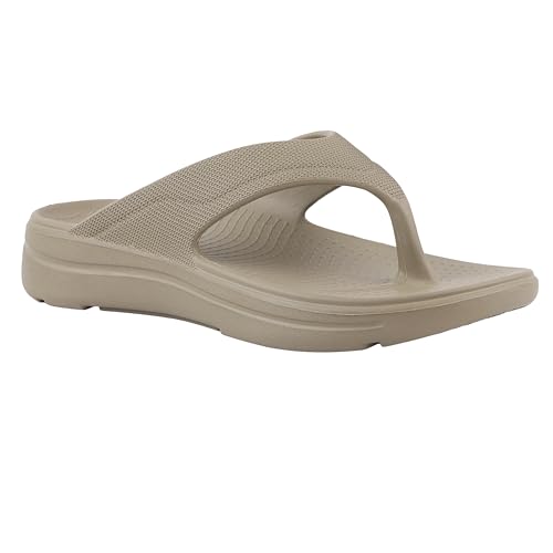 Image of NEOZ Extra Soft Men's Slippers with Cushion FootBed for Adult | Comfortable & Light Weight | Stylish & Anti-Skid | Waterproof & Regular Flip Flops for Gents /Boys