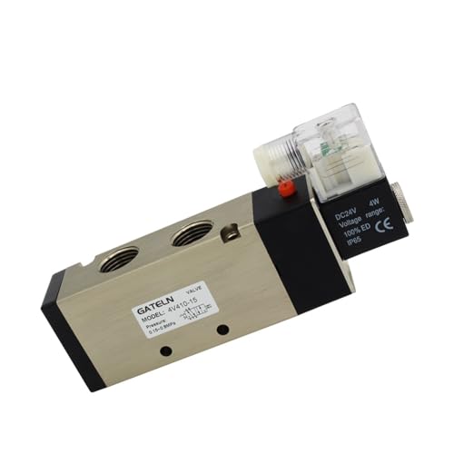 Électrovanne pneumatique 4V410-15 à 5 ports distributeur d'air AC110V - 4