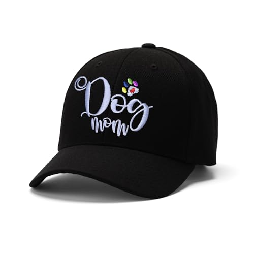 Image of Embroidered Baseball Cap for Women Men Adjustable Baseball Hat Black Baseball Cap Trucker Hat