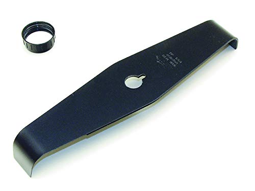 Ratioparts - Lama a 2 Denti, Diametro Esterno 300 mm, Diametro Foro 25,4 mm, Spessore 4 mm, Colore: Nero