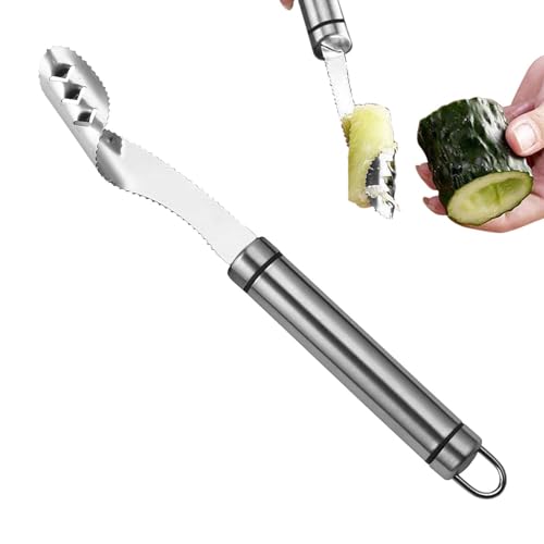 Chili Entkerner Edelstahl, Chili Samenentferner Entkerner Für Paprika Entferner Chili Entkerner Paprika-Samen-Entferner Paprika Entkerner Pfefferkernentferner Für Obst, Gemüse, Paprika