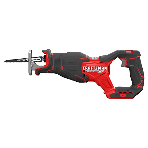CRAFTSMAN V20 RP Cordless Reciprocating Saw, 3,200 RPM, 8 inch, Bare Tool Only (CMCS351B) - image 7