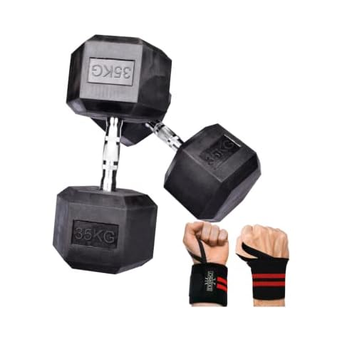 Exersci Hex Dumbbells 35KG Pair Cover