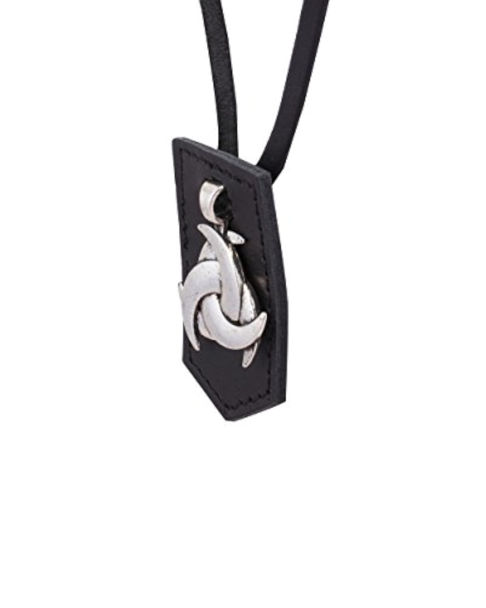 Silver Pendant with Blue Gemstone