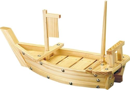 Happy Sales Wooden Sushi Boat 29.5