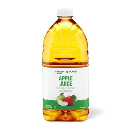 Amazon Brand - Happy Belly 100% Apple Juice, 64 Fl Oz Bottle