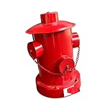 KESOTO Cestino per rifiuti a Forma di idrante, Rosso, Creativo, di Grande capacità, per Pa...