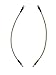 Universal Braided SS Brake Hose, 16" Long with 7/16" Banjo (Includes hardware) Made in USA