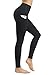 Fengbay 3 Pack High Waist Yoga Pants with Pocket Leggings Tummy Control Workout Running Yoga Leggings for Women