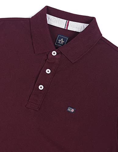 Image of Arrow Men's Solid Regular Fit Polo Shirt