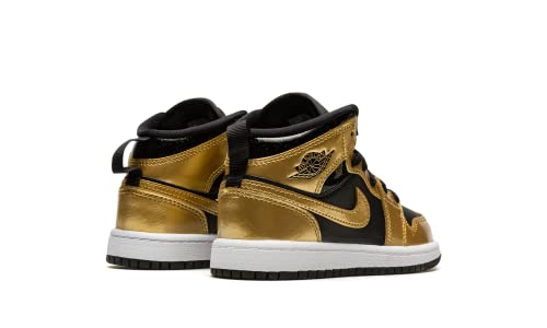 Jordan Preschool 1 Mid SE PS DR6968 071 Metallic Gold - Size 1.5Y3