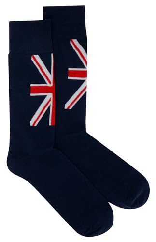 6 Pair of Biagio Men's BRITISH Flag Great Britain UK Mens COTTON Dress SOCKS2