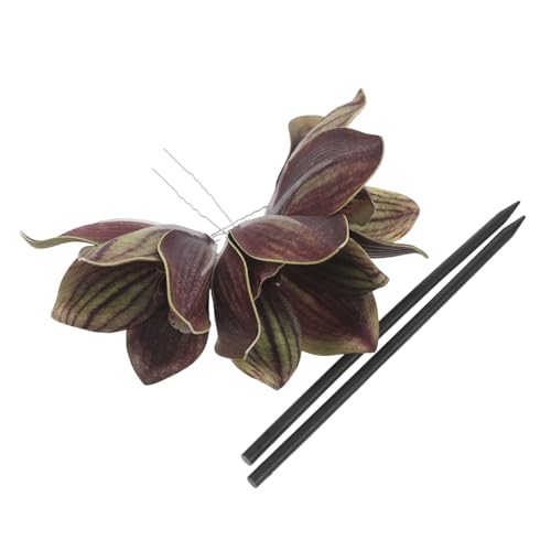 Épingles à cheveux mariée fleurs lys orchidée boho x5