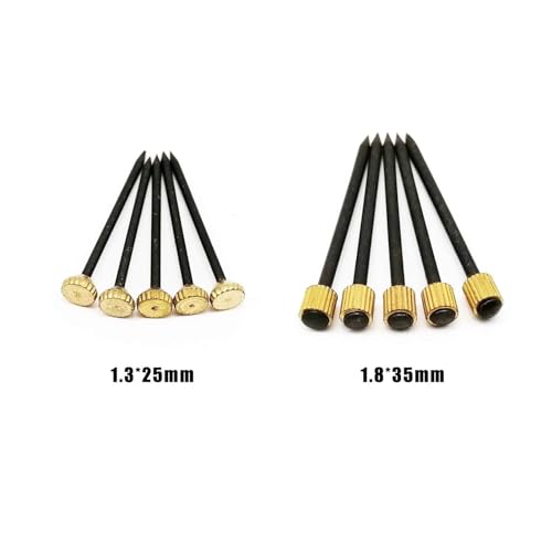 Image of Idomin 25pcs Black Steel Brass Cap Nail For Hanging Picture Photo Oil Painting Frame Mirror Clock Hook Hanger Hard Wood Solid Wall(1.8x35mm)