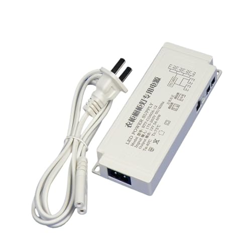 Alimentation LED 12V 60W ultra-mince à 6 ports et commande centralisée