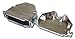 Pc Accessories-Db37 Metal Hood for DB37 Connectors, 2-PACK