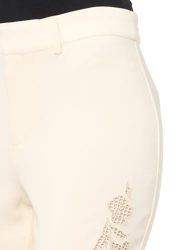 Cinq à Sept Women's Cutout Paisley Embroidered Kerry Pant3