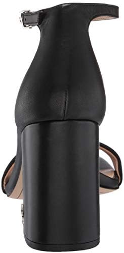 Sam Edelman Women's Daniella Heeled Sandal, Black Leather, 6 | Image 2