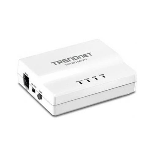 TRENDnet TE100-MFP1 1-Port Multi-Function USB Print Server